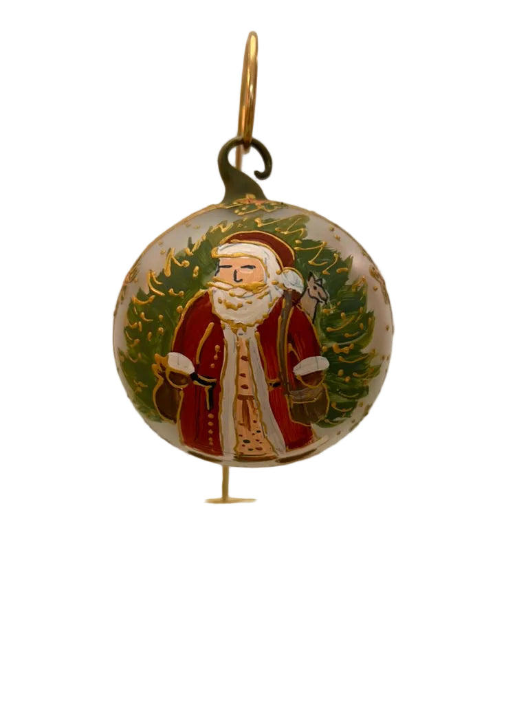 4" Santa Ornament
