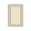 Tan Scallop Stripe Notepad