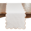 Striped Scalloped Runner, Natural