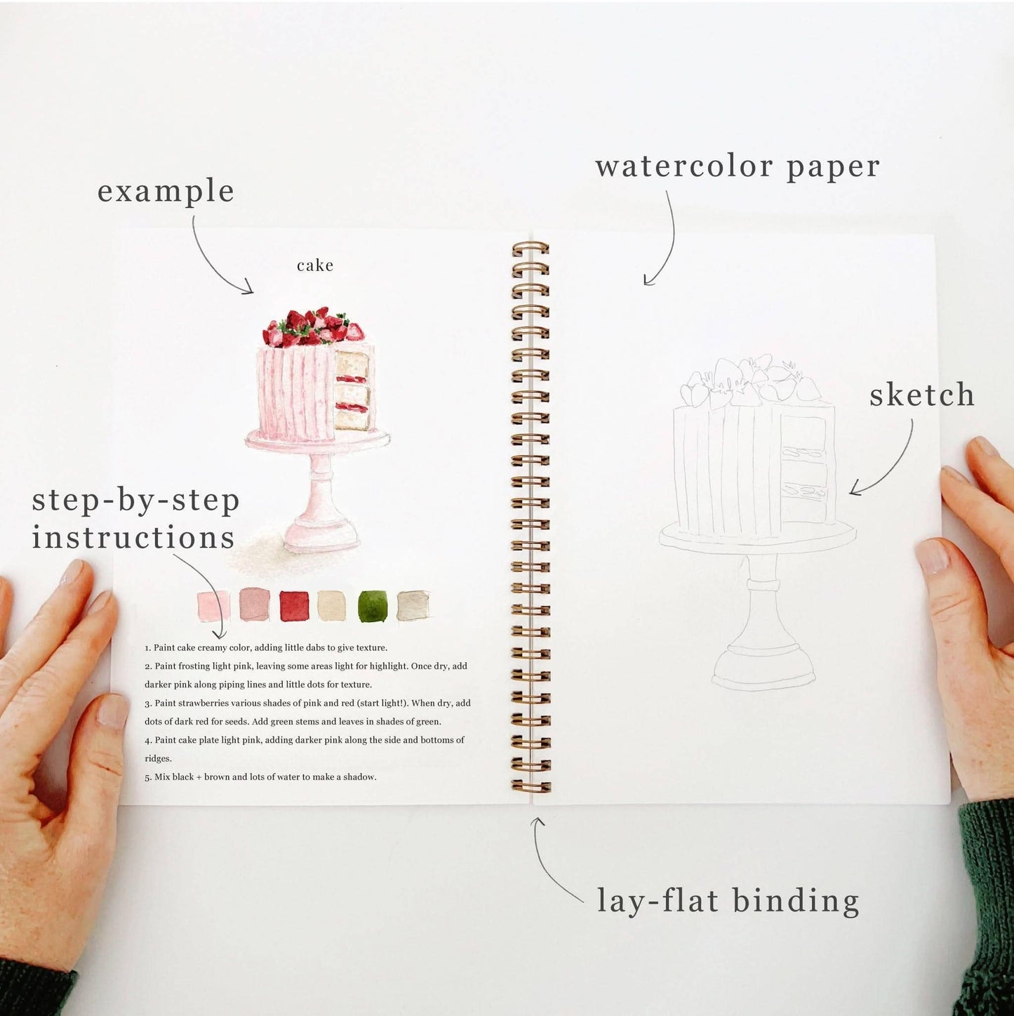 Baking - Watercolor Workbook