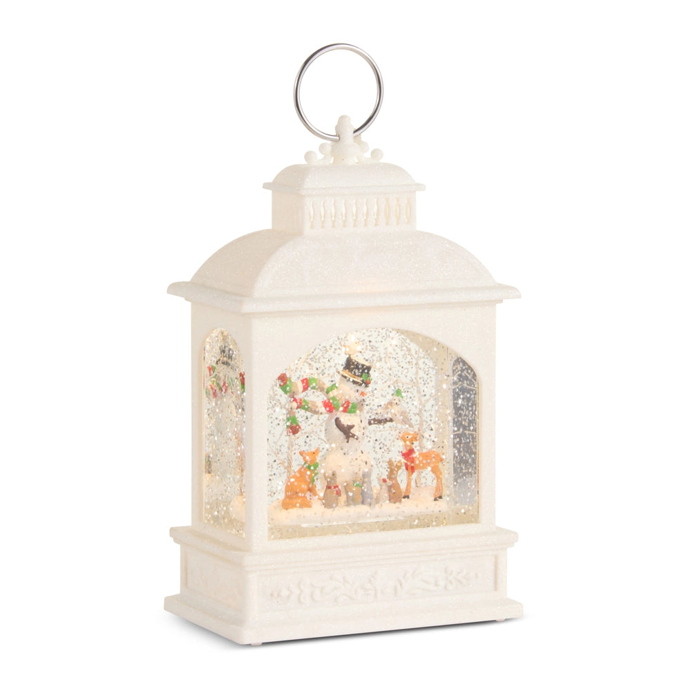 Woodland Christmas Party Lighted Water Lantern