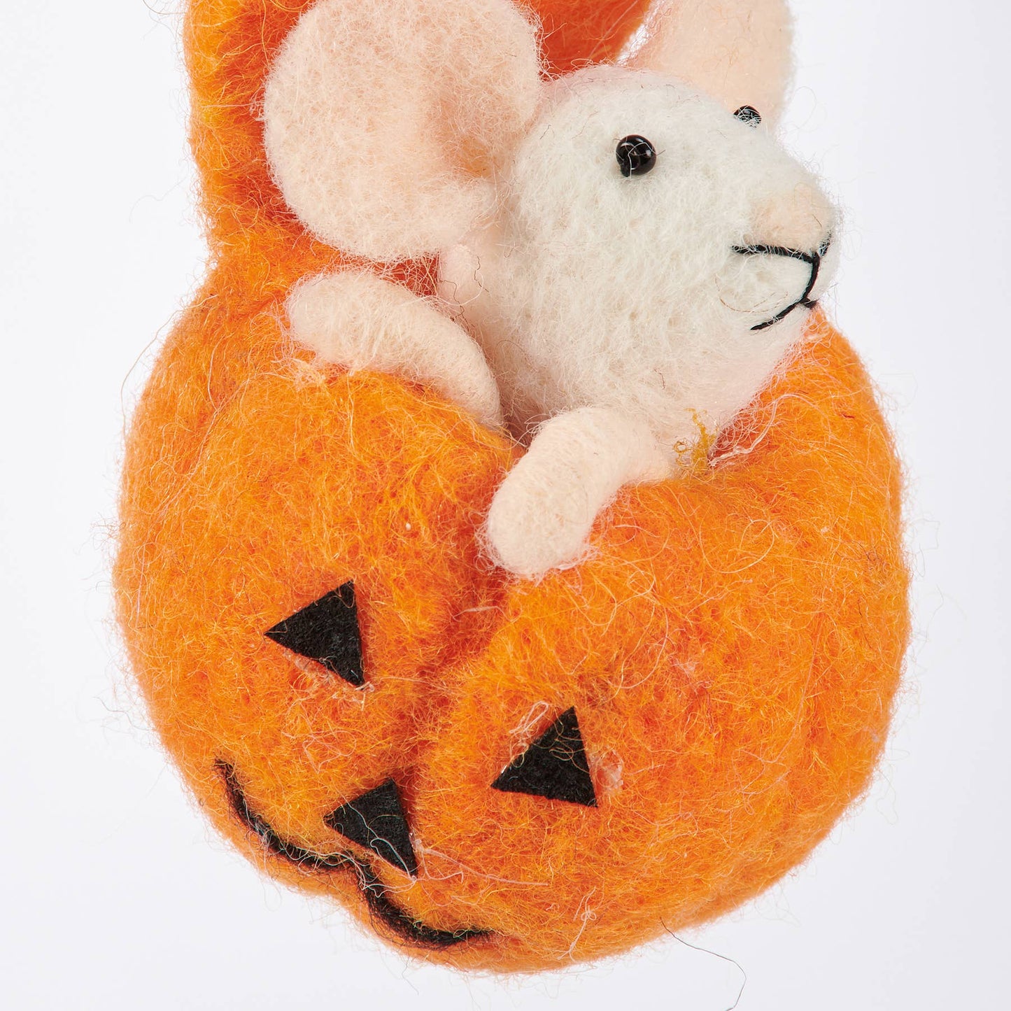 Pumpkin Mouse Critter Ornament