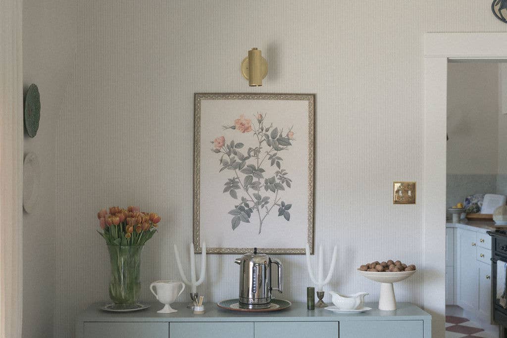 Rosa Framed Antique Art: 8x10