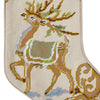 Reindeer Embroidered  Stocking
