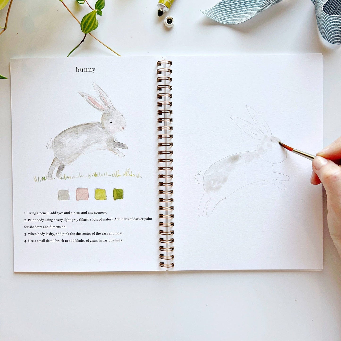 Watercolor Workbook - ANIMALS