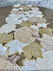 Pumpkin & Fall Leaves Table Runner-Cream 13" x 70"