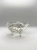 Silver Overlay Small Pedestal Bowl