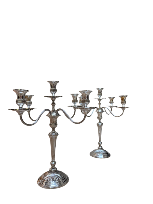 Pair of Candelabras Sterling