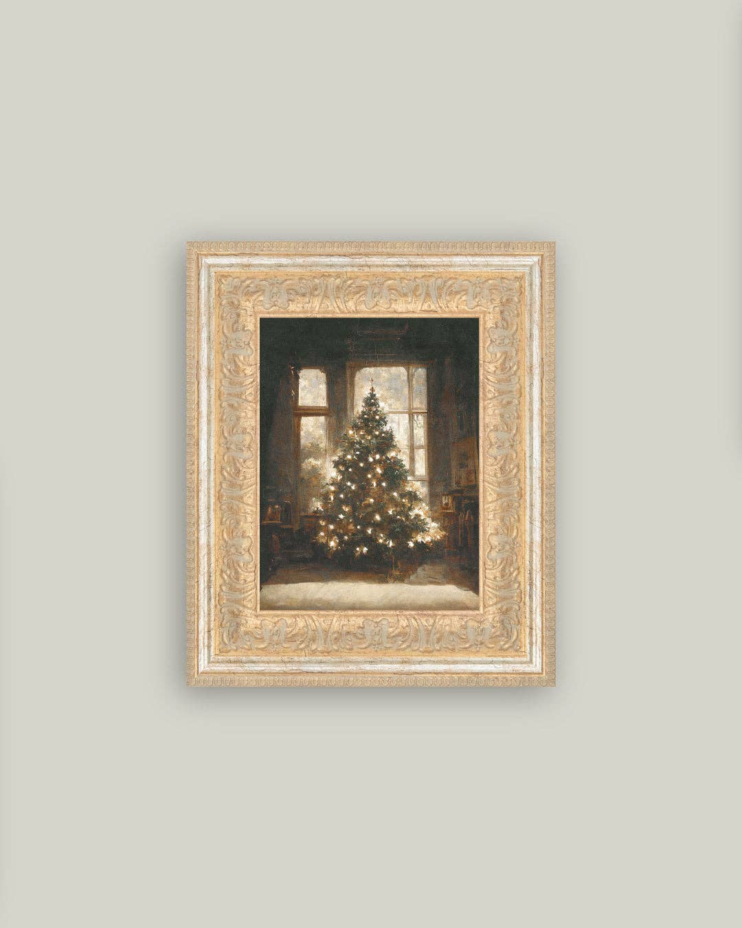 Glowing Christmas Tree 10x12