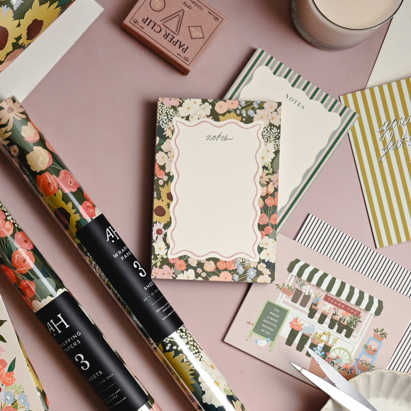 Flower Market Notepad