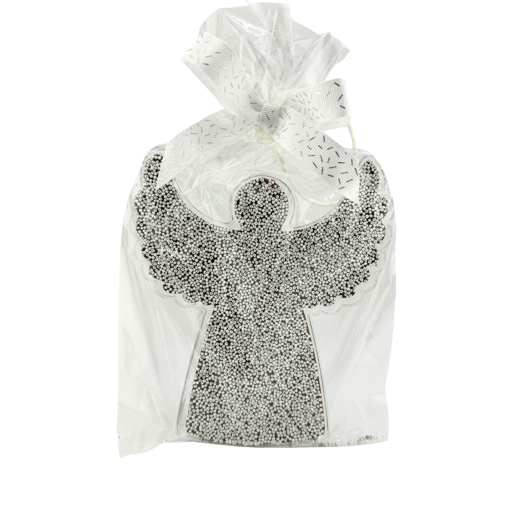 Silver Angel Ornament Holiday Candy