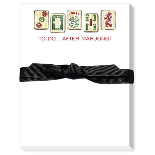 TO DO AFTER MAHJONG MINI NOTEPAD: TILES