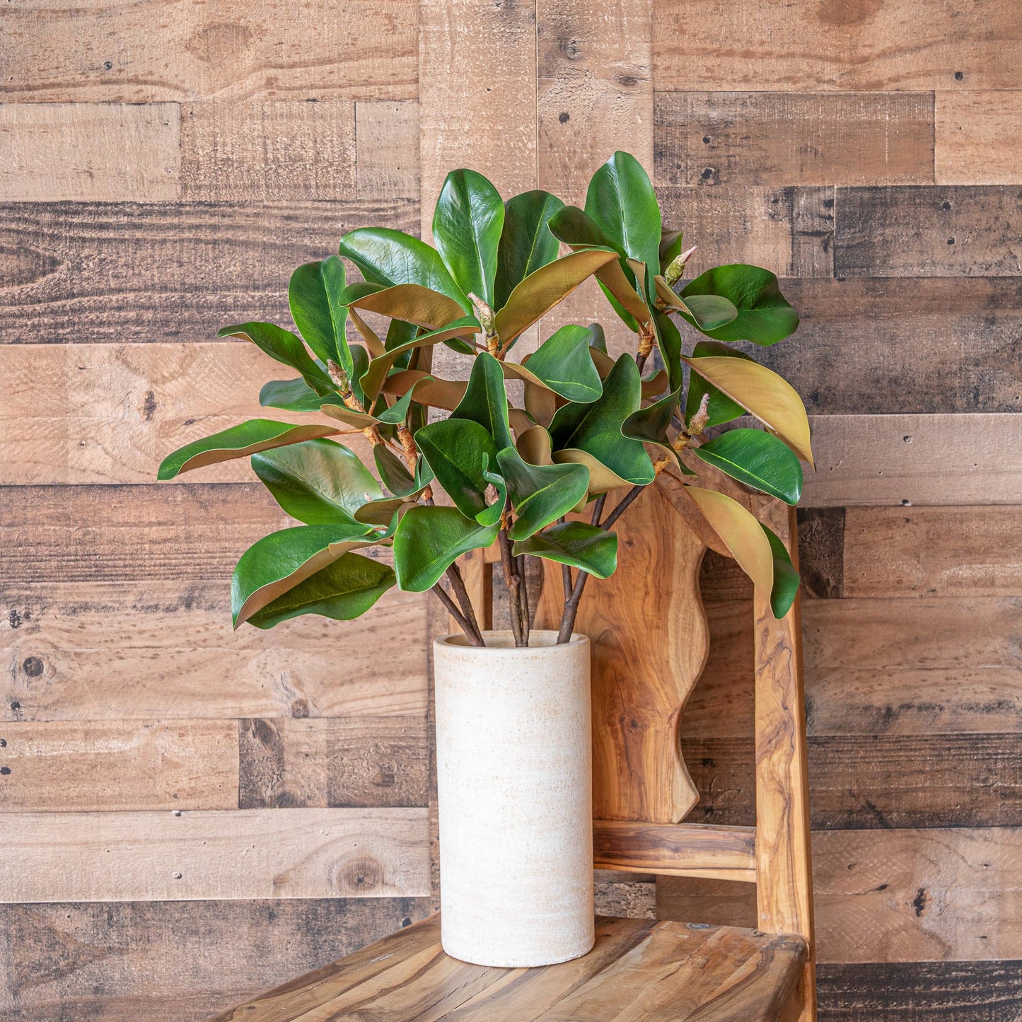 Magnolia Leaf Branch - 24 Inch