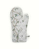 Camellia Neutral Floral Cotton Oven Mitt Set