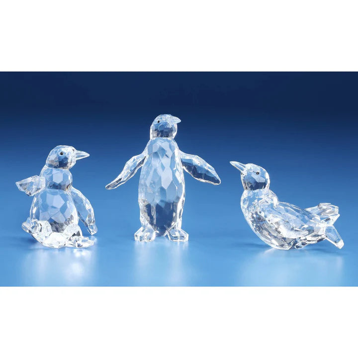 Faceted Acrylic Penguins