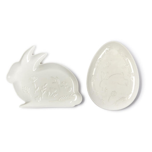 Embossed Easter Serving Platter
