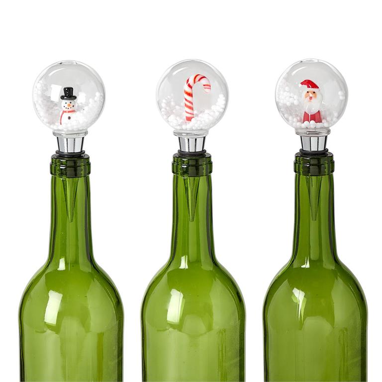 Christmas Spirits Wine Bottle Stopper