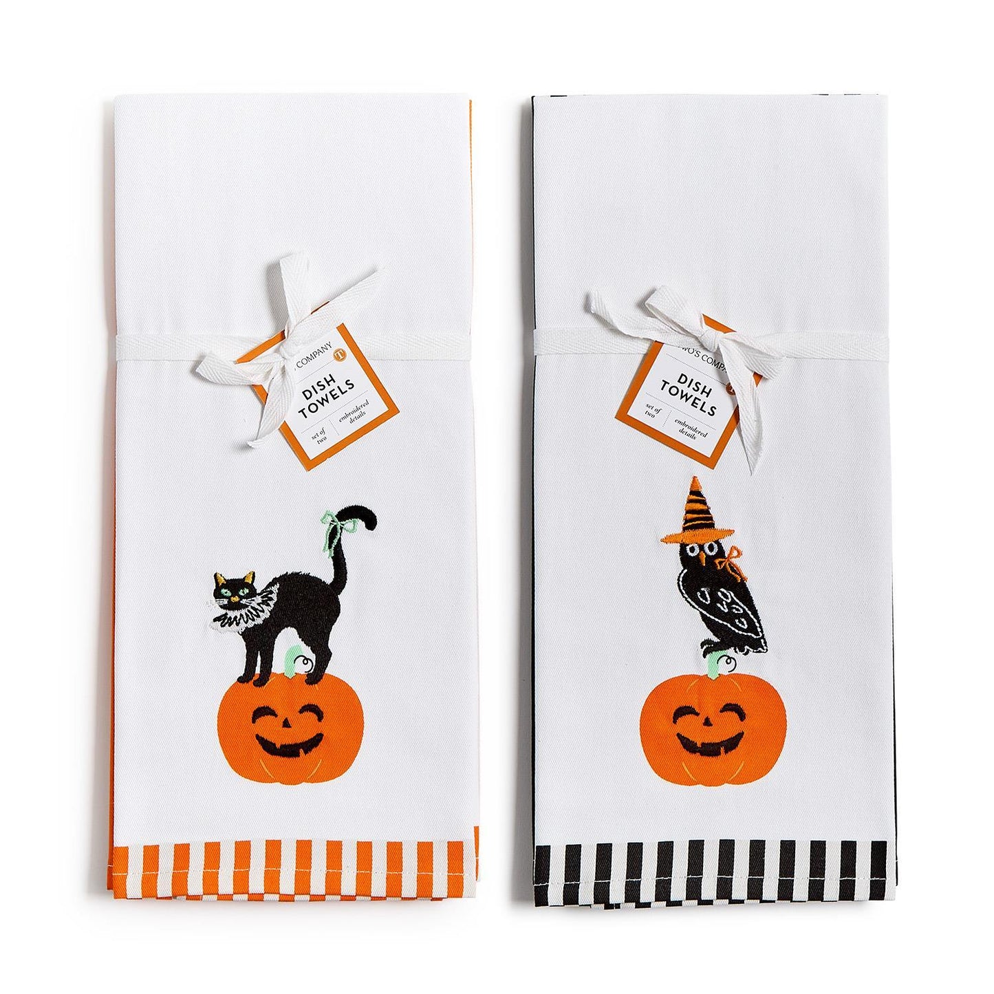 S/2 Dish Towels Hocus Pocus