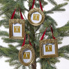 Holly Leaves Hanging Photo Frame Ornament