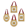 Holly Leaves Hanging Photo Frame Ornament