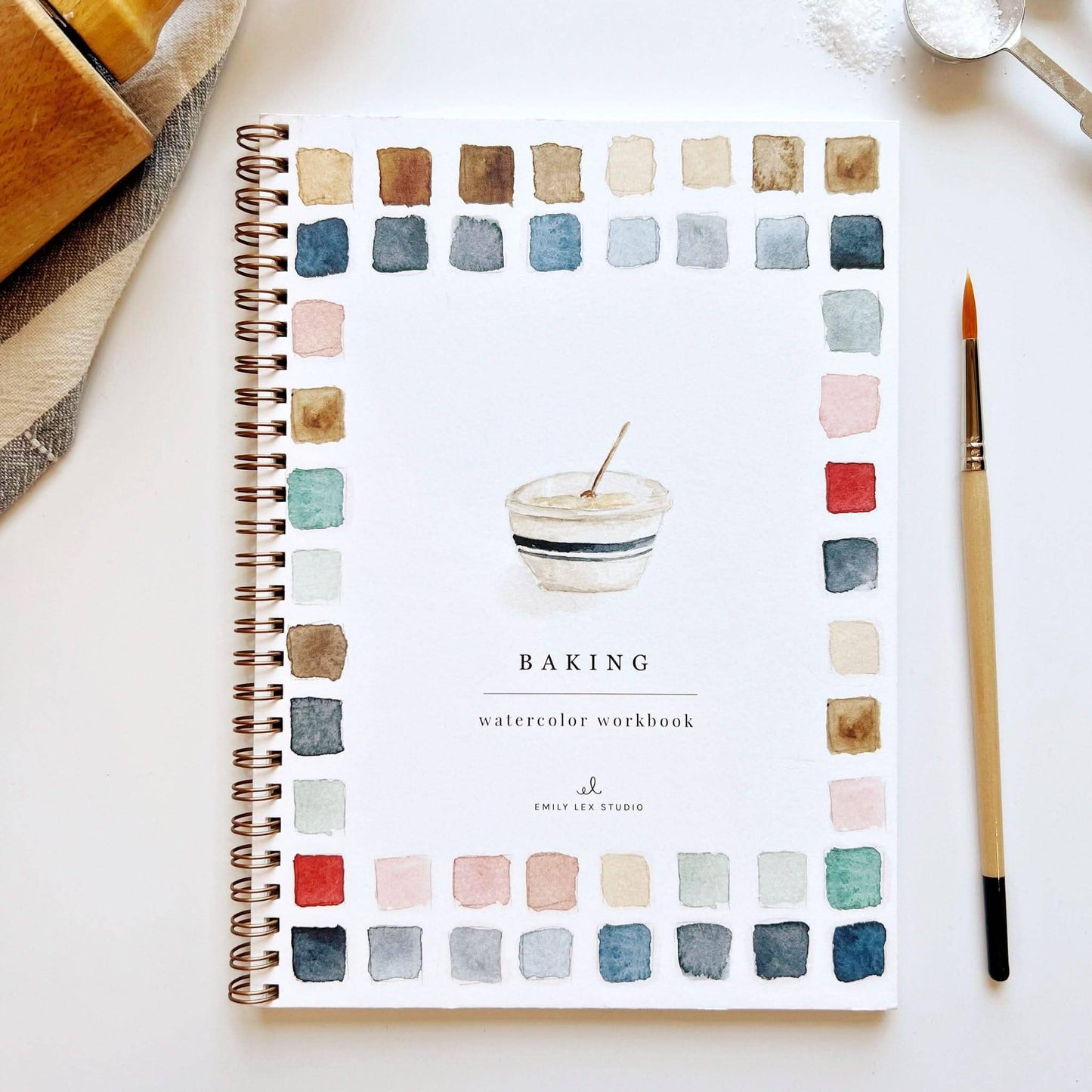 Baking - Watercolor Workbook