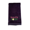 KING/QUEEN OF THE COURT EMBROIDERED TENNIS TOWELS