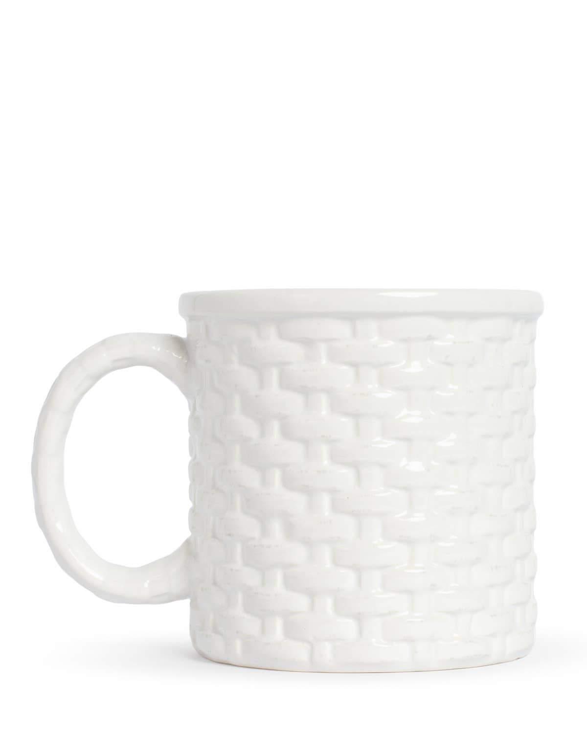 Basketweave Coffee Mug
