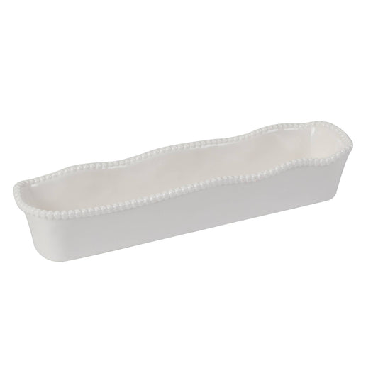 Perlette Cracker Tray - Cream - Melamine