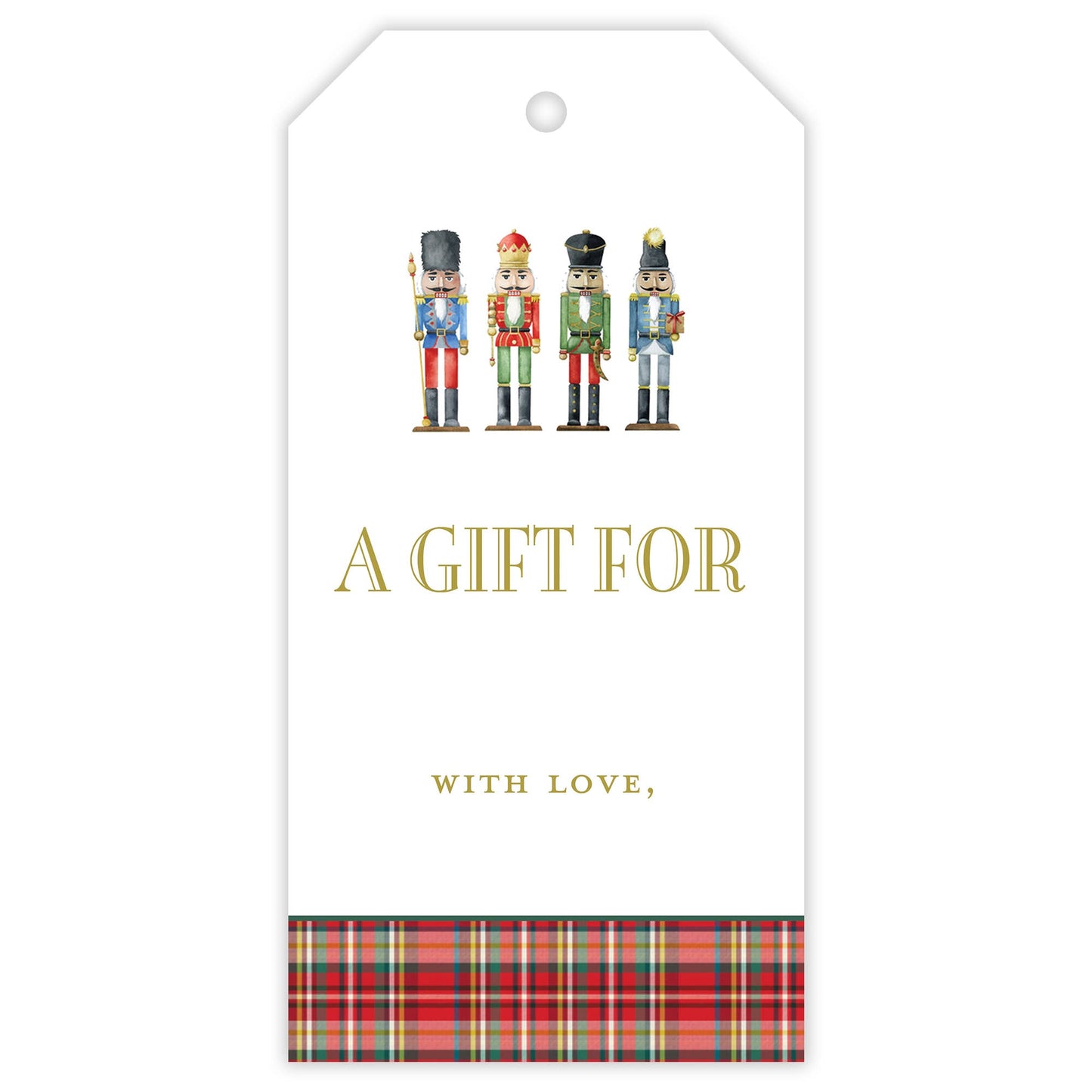 Nutcracker Fill-In Large Gift Tags