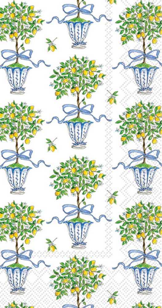 Paper Guest Towels Lemon Topiary - 16 ct