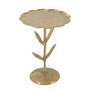Side Table w/ Leaf Accents