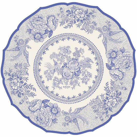 Die Cut Blue Asiatic Pheasant Placemat - 12 Sheets