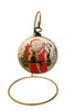 4" Santa Ornament