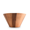 Straight Side Acacia Salad Bowl Large