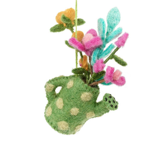 Watering Can Felt Ornament