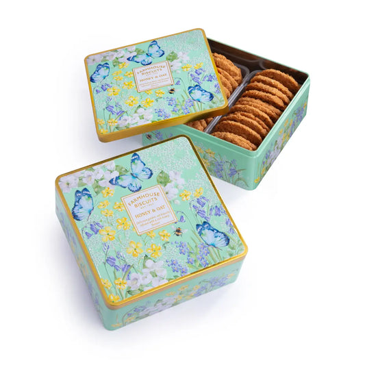 Farmhouse Biscuits Tin - Oats & Honey