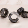 Grey Marble Napkin Ring, Set of 4