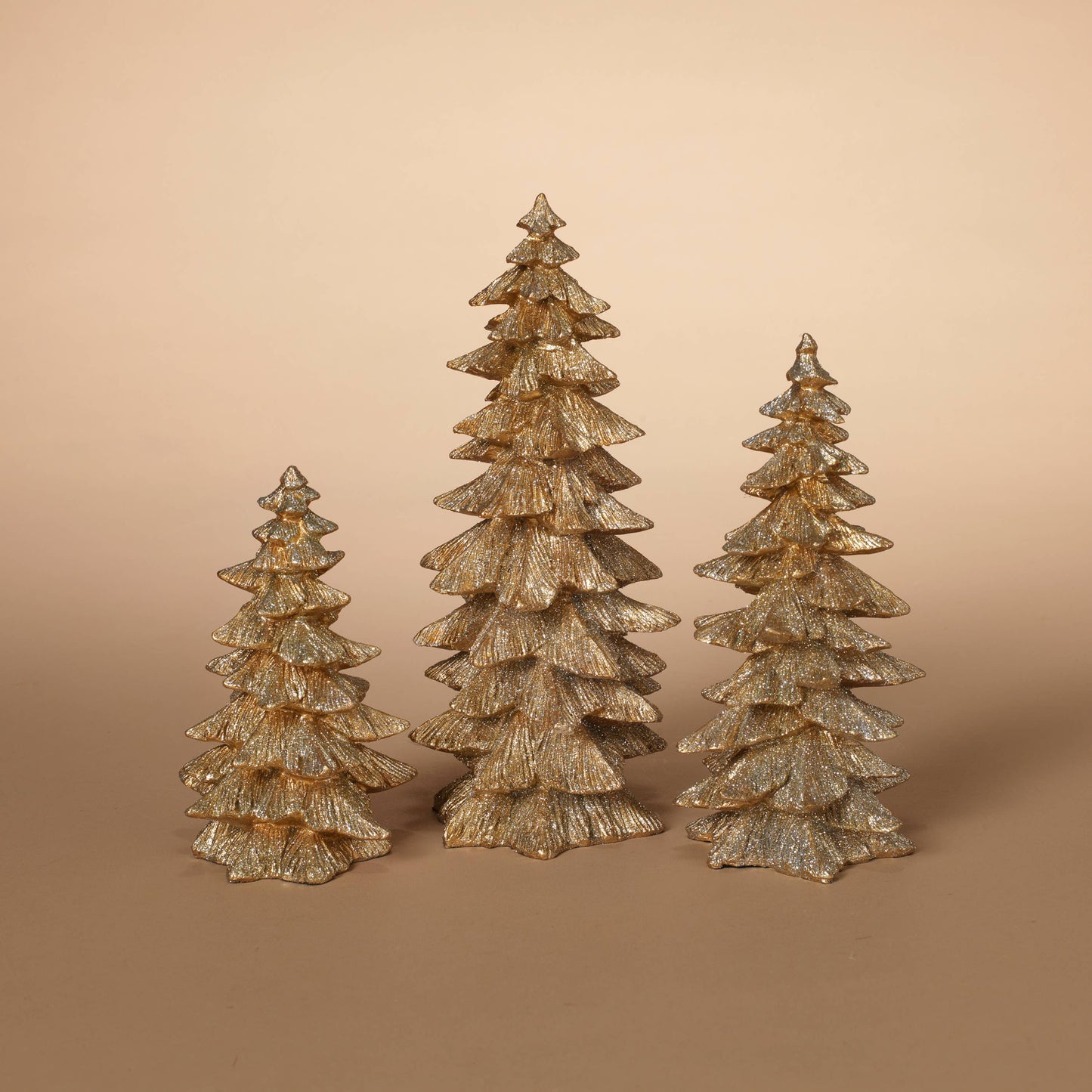 Gold Glitter Trees