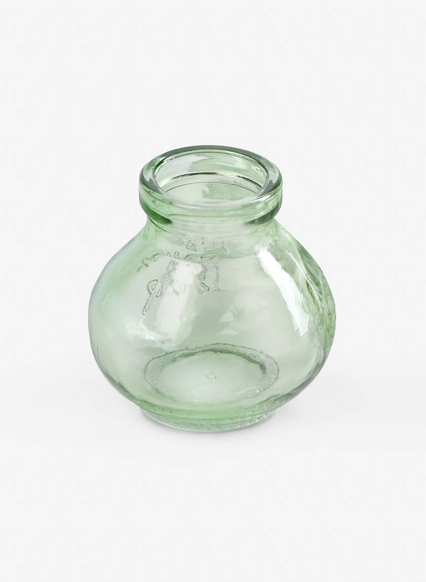 LE MIDI Green Watercolor Brush-Well/Bud Vase