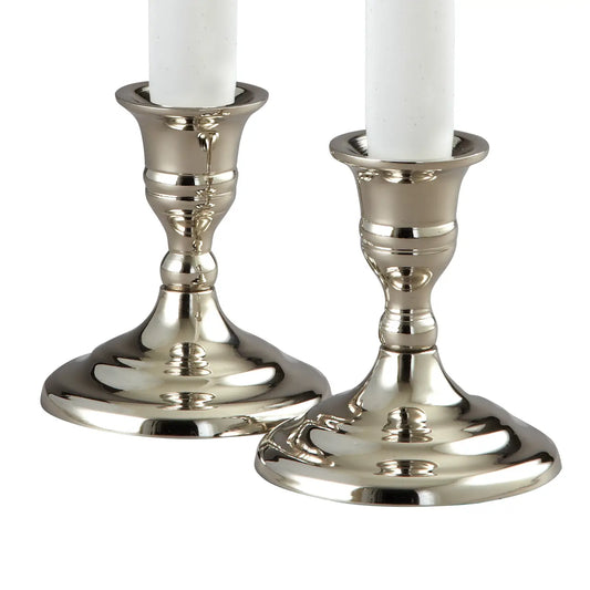 Hampton Candleholder, Pair, 3.5"H