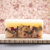 Spicy Apple Brick Botanical Candle