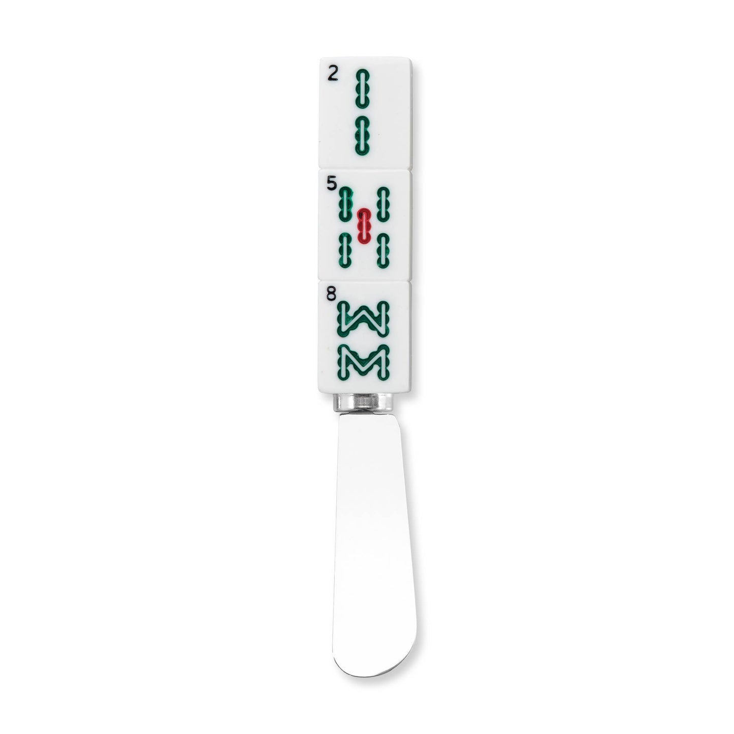 Mahjong Bam Dot Crack Cheese Spreader