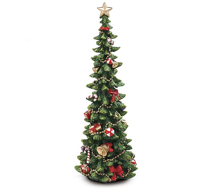 13" Decorated Christmas Tree