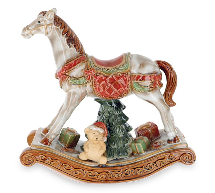 Porcelain Rocking Horse