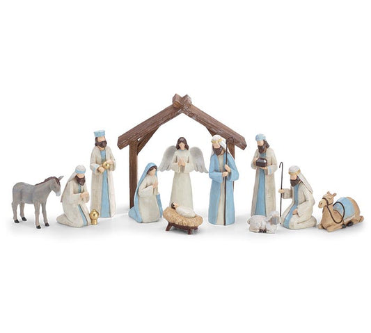 Blue Nativity: Humble Hope