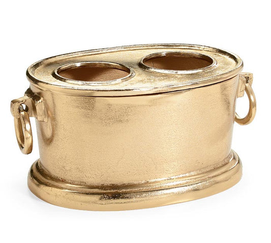 Wine Chiller Gold Aluminum