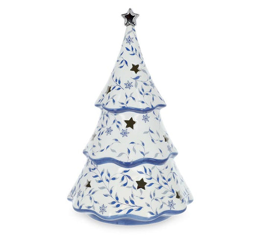 Blue/White Lighted Tree