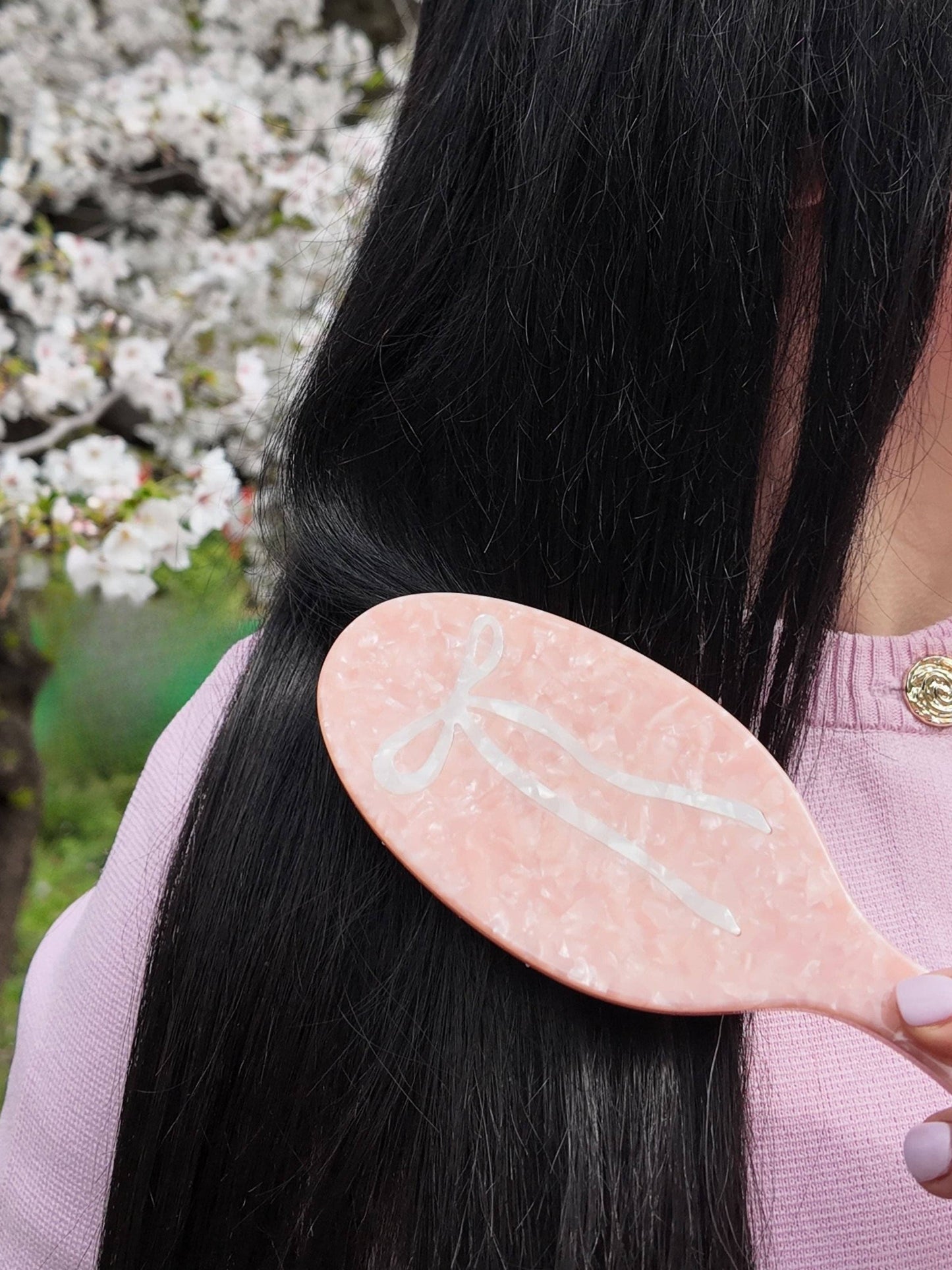 PRE-ORDER Hand-Painted Ballet Bow Brush