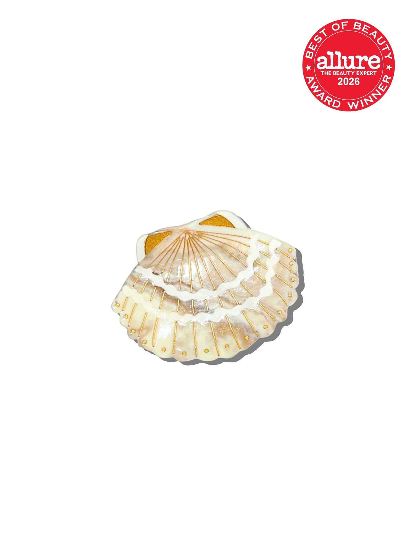 Mother of Pearl Mini Seashell Claw Hair Clip