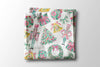 Nutcracker Pink Chinoiserie Christmas Kitchen Towel